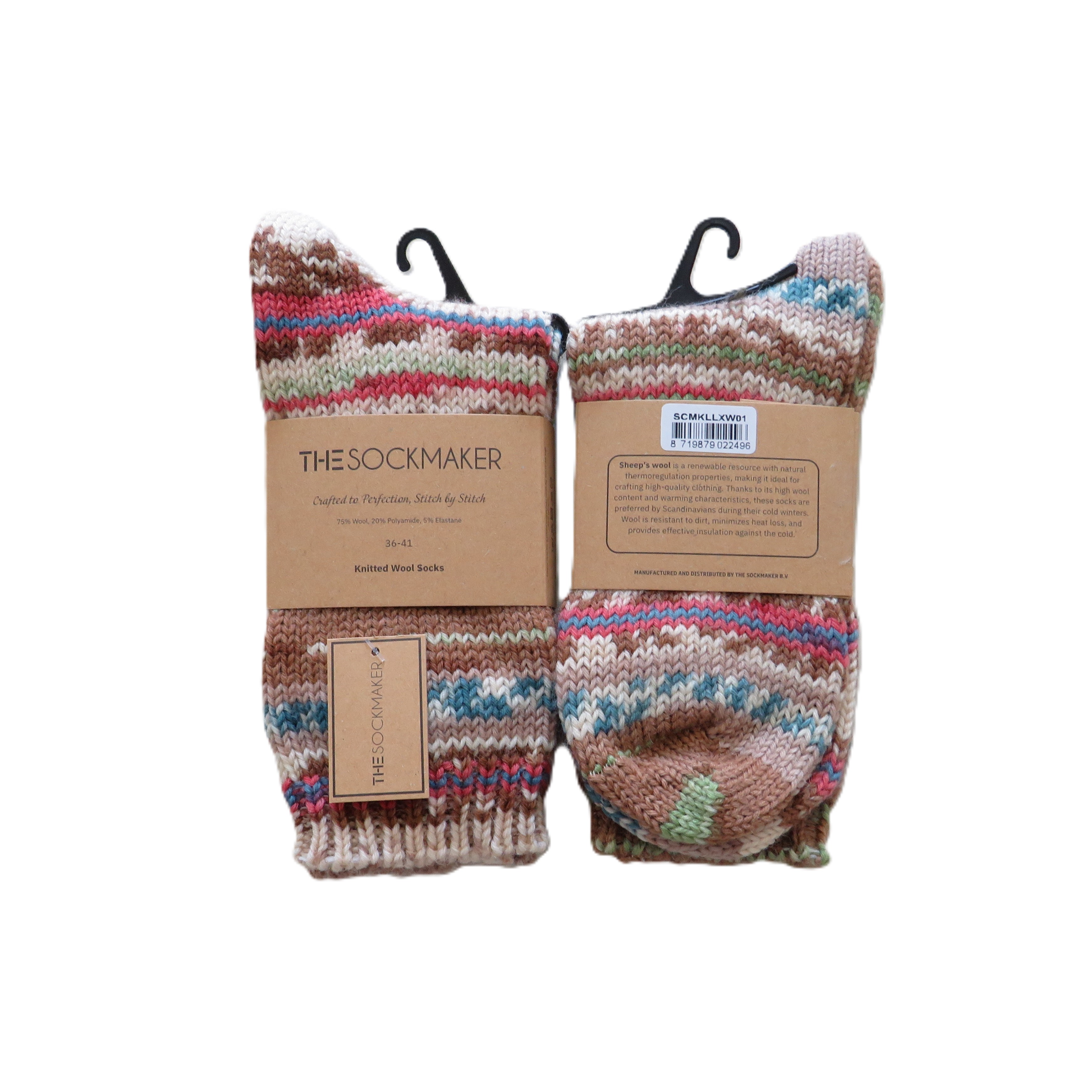 Damensocke 75% Wool/20% PA/5% El