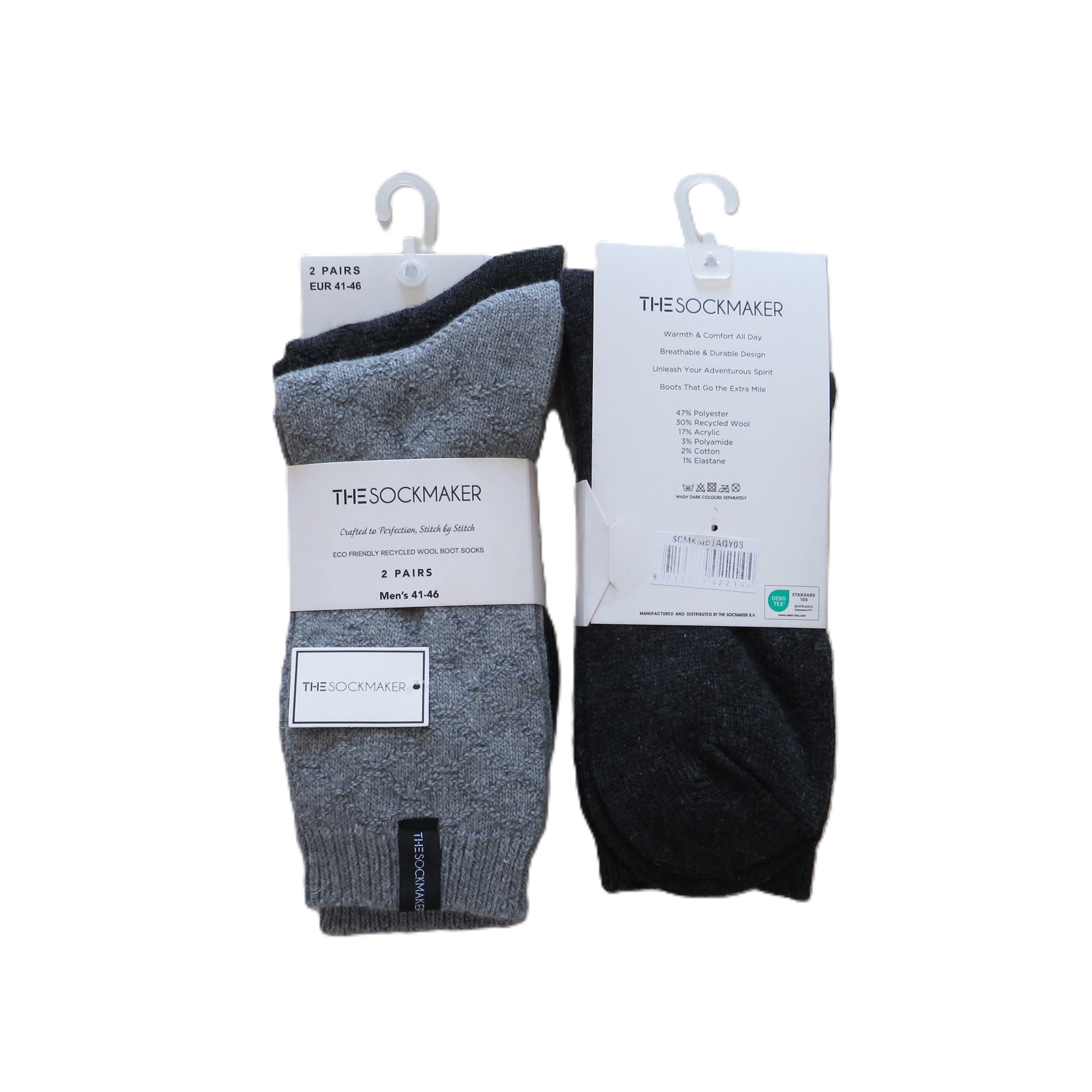 Herrensocke - ARGYLE 47%PE/30%Recycled Wo/17%Acryl/3%PA/2%Co/1%El