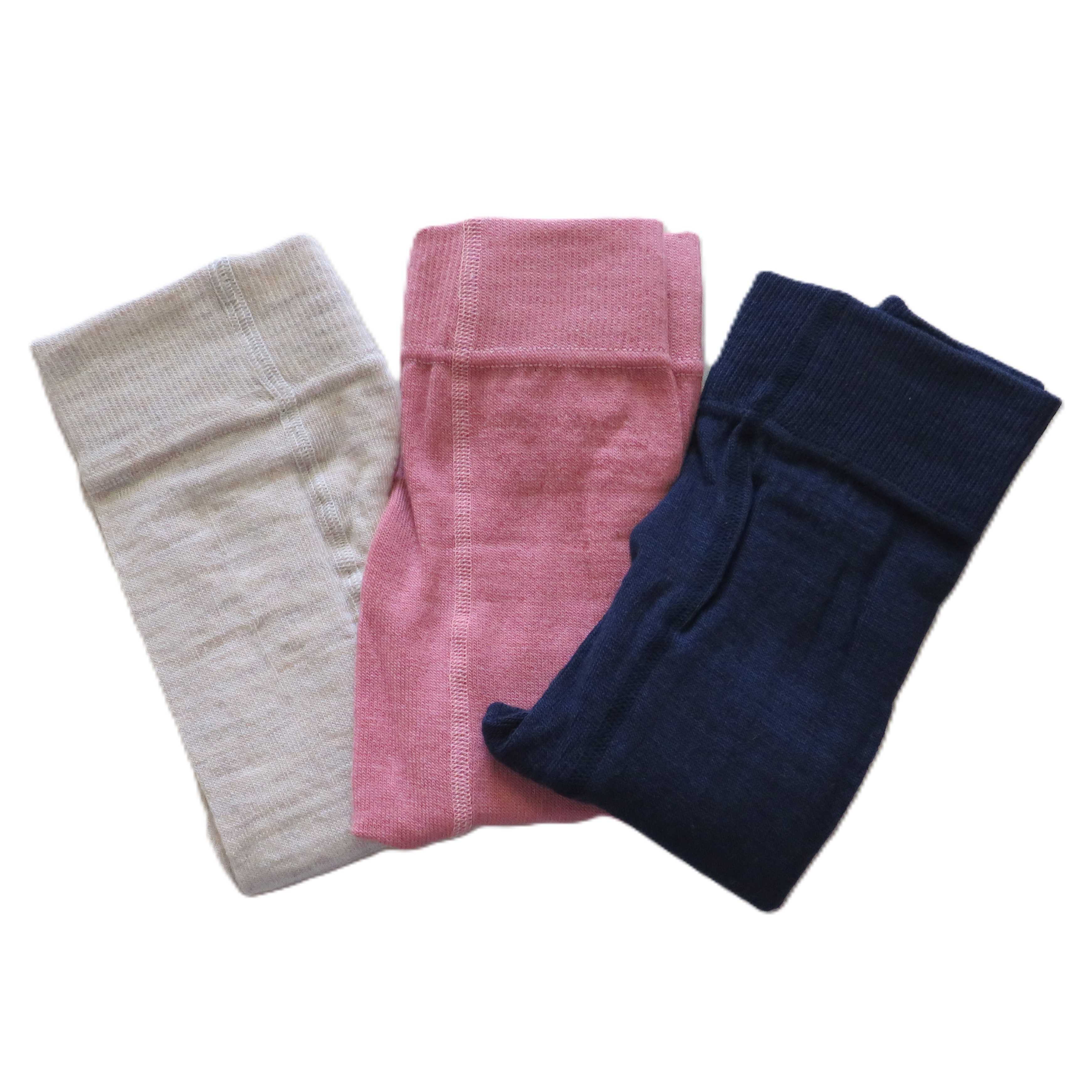 Kinderleggings 80%kbT-Schurwolle/18%kbA-BW/2%EL - GOTS-zertifiziert