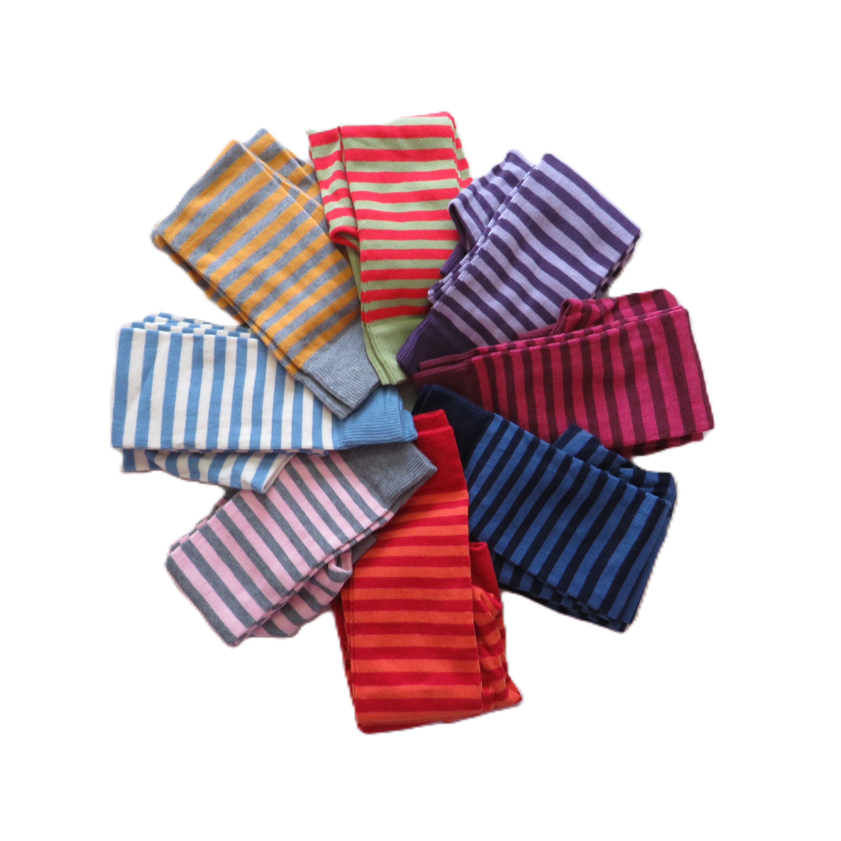 Kinderleggings 98%kbA-Baumwolle/2%EL - GOTS-zertifiziert